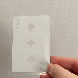 Authentic Dior playing card